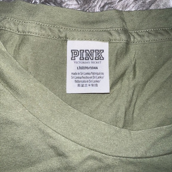 PINK green pocket tee - Picture 3 of 4